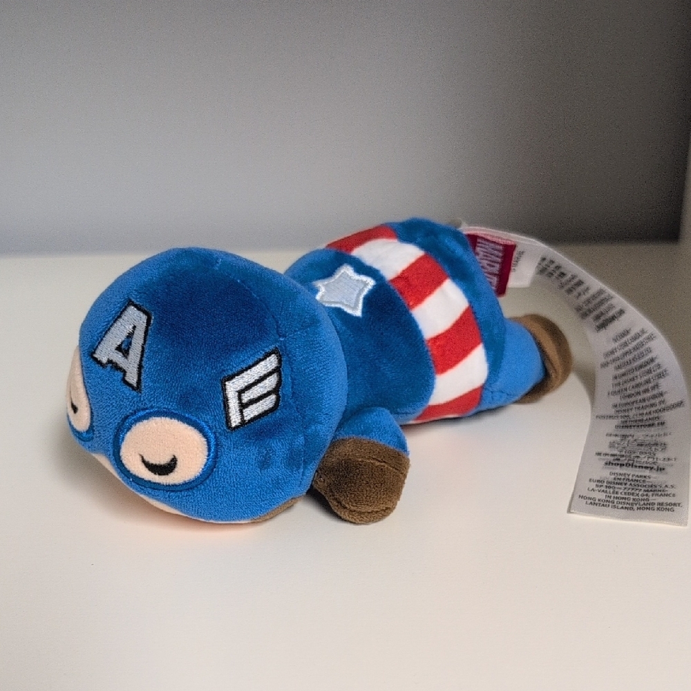 ๐ฉท4/$20๐ฉท Captain America Cuddleez, Small 5", NWOT